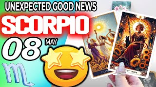 Scorpio ♏️ 😃 UNEXPECTED GOOD NEWS😲 horoscope for today MAY 8 2024 ♏️ scorpio tarot MAY 8 2024 [upl. by Knoll]