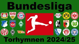 Bundesliga Torhymnen 202425 [upl. by Chirlin]