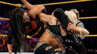 WWE NXT Aksana vs Maxine [upl. by Nally16]