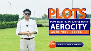 Aerocity Mohali में Chandigarh के पास Ready to move Affordable Plot 186260 sqyds  📞 9915866603 [upl. by Rollo]