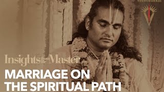 Marriage on the Spiritual Path  Paramahamsa Vishwananda [upl. by Lossa]