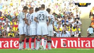 WM2014 Finale Deutschland vs Argentinien 1 Halbzeit 4K UHD TRT4K [upl. by Mechelle]