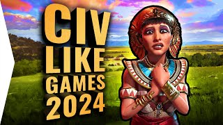 The 7 Best New Civilizationlike Strategy Games To Play In 2024 amp 2025  NOT Civ [upl. by Quintus]