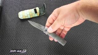 MCU33D MCUSTA TAKE CLASSIC DAMASCUS FOLDER [upl. by Catha]