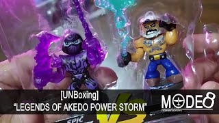 Legends of Akedo Power Storm  UNBoxing [upl. by Aillimat]