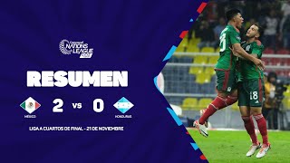 Resumen  México vs Honduras  202324 Concacaf Nations League [upl. by Zeb]