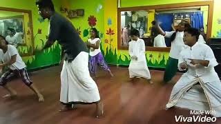 Jimiki kamal new song by DHANUSH dance style institute [upl. by Nojram]