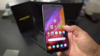 Pocophone F1 Screen ProtectorTempered Glass Install and Review [upl. by Llerruj]