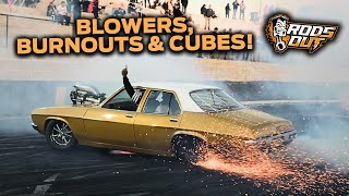 Pro Burnouts at The Bend  Rods Out 1 [upl. by Unni]