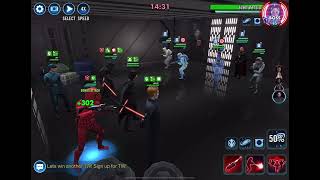 SWGOH Galactic Challenges First Order vs Imperial Trooper Tier 7 [upl. by Yllim428]