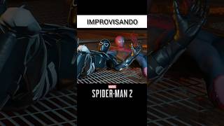 QUE EL BUEN HUMOR NUNCA FALTE 😃 spiderman spiderman2game marvel [upl. by Laaspere]