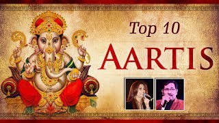 Top 10 Aarti Songs by Richa Sharma  Sudesh Bhosle  Shemaroo Bhakti [upl. by Tiffanle]