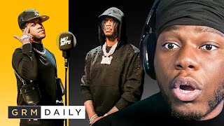 Krept x Chip  Daily Duppy  GRM Daily REACTION [upl. by Hares]