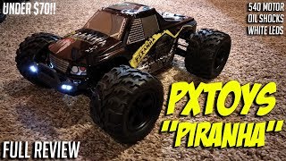 PXTOYSENOZEDEERC 9200e quotPiranhaquot RC 4WD Truck w540 motor Review [upl. by Mcclure]