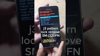 Samsung j3 smj320fn lock remove  samsungj3 lockremove youtubeshorts [upl. by Llerrehc]