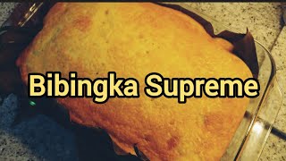 Special Bibingka Supreme Glutinous Rice Flour Recipe  Homemade Food [upl. by Hada]