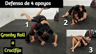 GRANBY ROLL A CRUCIFIJO Tutorial paso a paso [upl. by Garrek264]