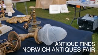 Antique Finds at the Norwich Antiques Fair [upl. by Lebatsirhc]