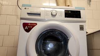 LG FH2J3WDN0 WASHING MACHINE  Noise Level Function [upl. by Loella]