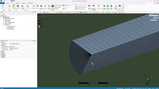 ANSYS 2022 SpaceClaim Meshing CFD [upl. by Arotal]