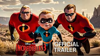 Incredibles 3  Official Trailer ✨ [upl. by Yasmar]