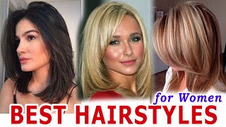 Best Hairstyles 2024 for Women Over 40 to Look Younger Mediumlength haircuts [upl. by Broida744]