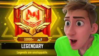 FIRST TIME getting LEGENDARY in COD MOBILE 🤯 [upl. by Joycelin]