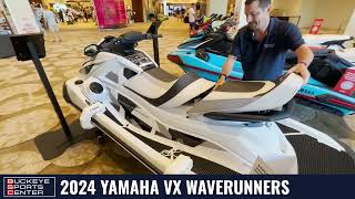 2024 Yamaha VX Waverunners Walkthrough [upl. by Winfield]