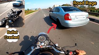 Bullet Vs Idoit Car Driver 😡 Road Rage 😡  Training Back Workout ❤️ [upl. by Cornelius]