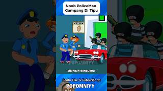 Noob PoliceMan Gampang di tipu penjahat ‼️roblox skibiditoilet funny minecraft [upl. by Nniuqal560]