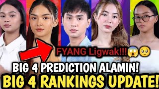 PBB GEN11 BIG 4 UPDATES OCTOBER 19 2024 BIG 4 PREDICTION RANKINGS ALAMIN pbbgen11 fyang [upl. by Eiahpets158]