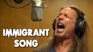 Led Zeppelin  Immigrant Song  Cover  Ken Tamplin Vocal Academy 4K [upl. by Arne]