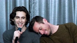 Armie Hammer Trying To EAT Timothee Chalamet [upl. by Barty]