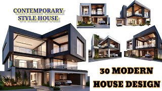 2024 MODERN CONTEMPORARY HOUSE DESIGN [upl. by Nedlog]