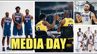 NBA БАЗАА MEDIA DAY 2024 [upl. by Dlabihcra]