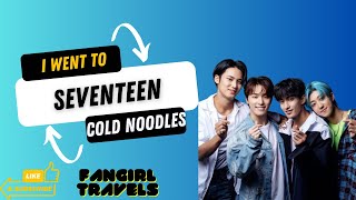 First Time Eating Cold Noodles from SEVENTEEN’s GOSE Episode [upl. by Ainslie]