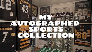 My Autographed Sports Collection [upl. by Ecnaiva243]