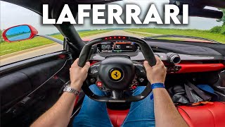 What Its Like To Drive A Ferrari LaFerrari POV [upl. by Saravat]