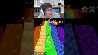 All Red Coins Collected But Failed the Last Jump on Rainbow Road in Mario 64 😱 mario [upl. by Ylelhsa157]