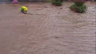 Hochwasser in Lahr Reichenbach am 12102012 [upl. by Nalla25]