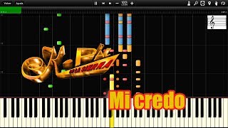 KPaz de la Sierra  Mi credo synthesia [upl. by Einatsed]