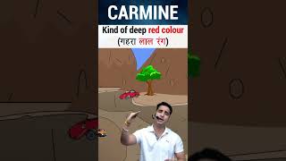 Carmine  Learn 27000  SSC previous year words  Rahul Parashar sir [upl. by Ileyan]