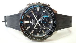 CASIO EDIFICE EFSS550PB1A Обзор\Review [upl. by Warchaw]