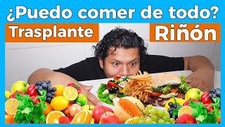 Dieta para TRASPLANTE DE RIÑON 🥙🌭🥩🌽 Dieta renal post trasplante 💚 Junica IRC [upl. by Pauiie968]