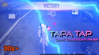 tapa tap saat samundar par mix song freefire montage ❤️ [upl. by Kauslick]