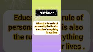 what is educationeducation shortfeed short [upl. by Kinny738]