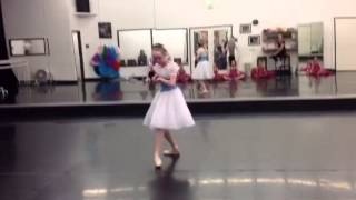 Coppelia Swanilda variation rehearsal  Julia [upl. by Eidnim]