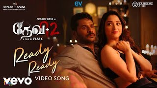 Devi 2  Ready Ready Video Song  Prabhu Deva Tamannaah  Vijay  Sam C S [upl. by Isbella]