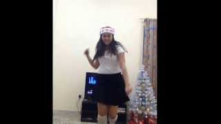 Jingle bell rock  simple dance steps [upl. by Notsag]