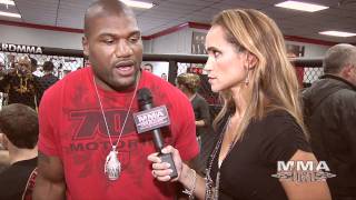 Quinton quotRampagequot Jackson on Lyoto Machida UFC 123  MMA Math [upl. by Peale820]